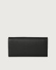 Orciani Micron leather envelope wallet with RFID Leather Black