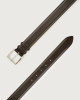 Orciani Calf classic leather belt 3 cm Leather Chocolate