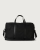 Orciani Eco-logic regenerated nylon and leather holdall Black