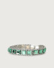 Orciani Smart Crystal jewel belt Stones Green