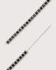 Orciani Smart Crystal jewel belt Black