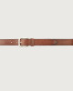 Wave leather belt