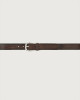 Orciani Blade leather belt Leather Chocolate