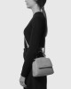 Sveva Soft Mini leather handbag with shoulder strap