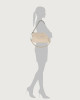 Missy Longuette Soft leather shoulder and crossbody bag with chain