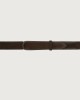 Orciani Cloudy suede and leather Nobuckle belt Suede Chocolate