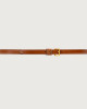 Orciani Bull leather belt 2 cm Bull hide Cognac