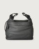 Orciani Micron Deep leather crossbody bag Dark Grey