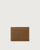 Orciani Soft leather wallet with RFID protectrion Leather Caramel