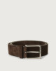 Orciani Camoscio suede belt Suede Chocolate