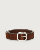 Orciani Cutting leather belt 3 cm Leather Cognac