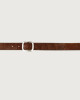 Orciani Cutting leather belt 3 cm Leather Cognac