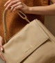 Sveva Nappa Medium leather shoulder bag with strap