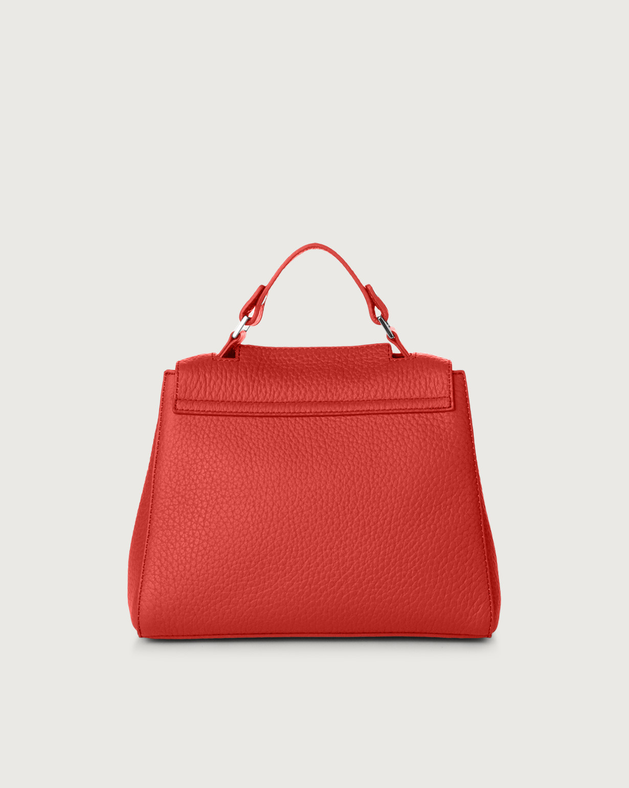 ORCIANI Sveva Soft small leather handbag with strap Marlboro red | USA Shop  online