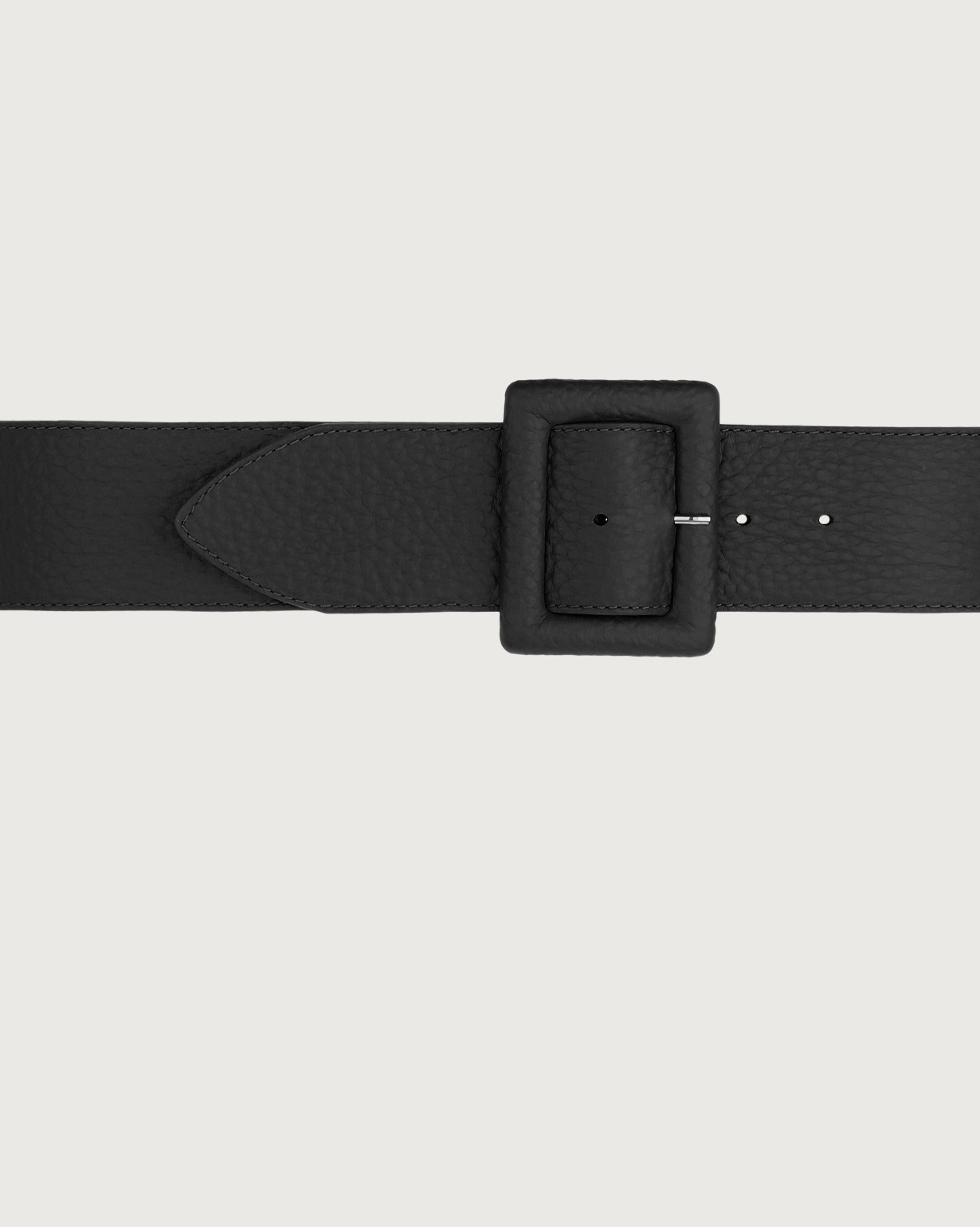Leather covered buckle sales
