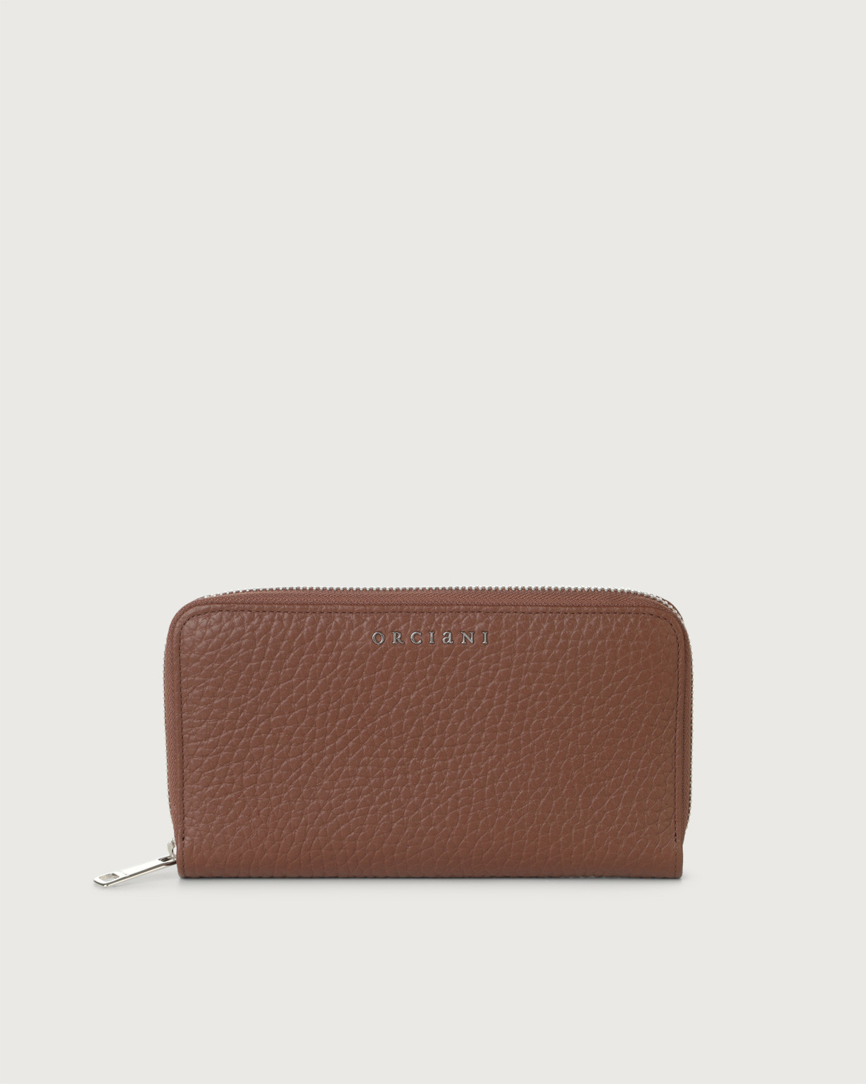 Soft leather zip around purse cheap