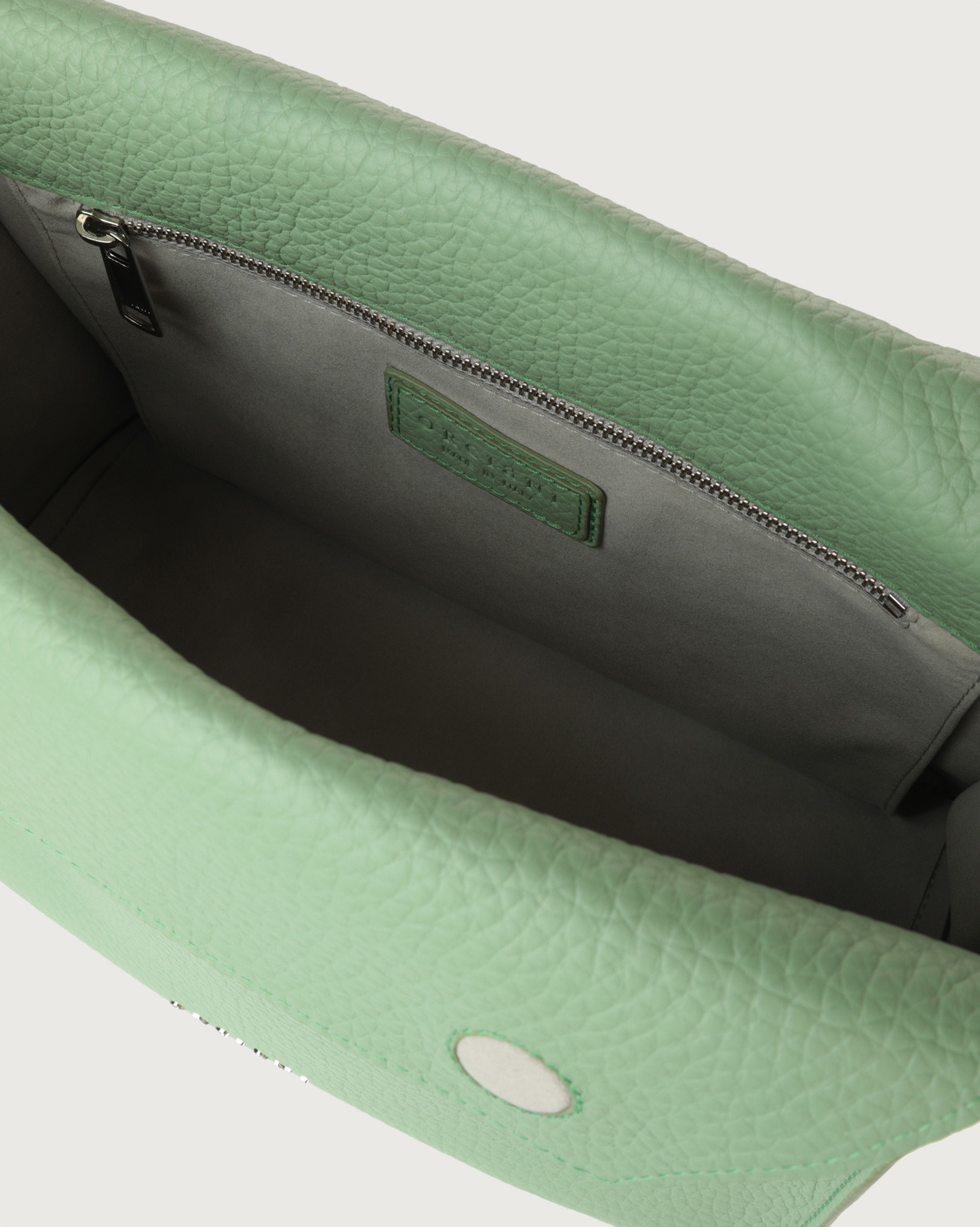 ORCIANI Twenty Soft leather shoulder bag with shoulder strap