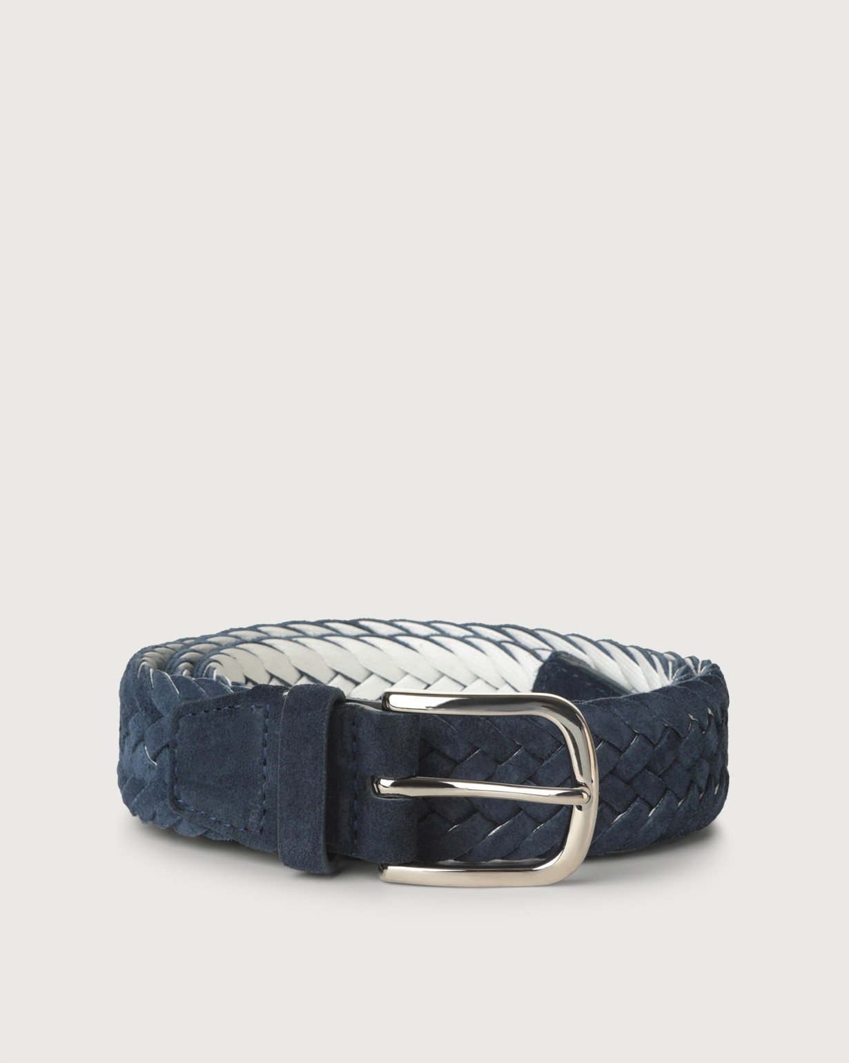 ベルト ORCIANI Woman Belt Blue D10402SOF NVY ORCIANI Summer Suede belt. , color Blue