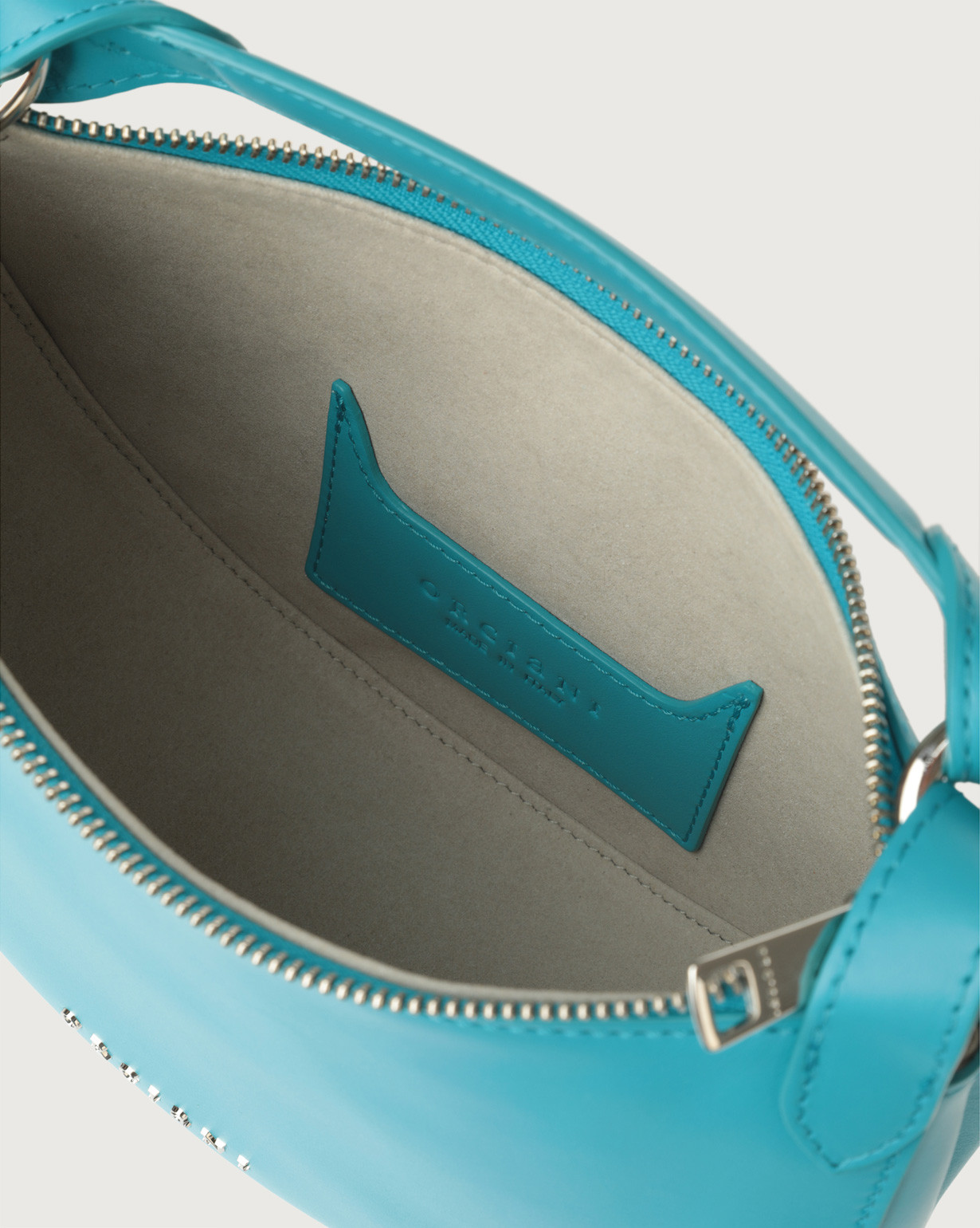【関税&送料込】V° 73 Bags Turquoise Darlene Turquoise Leather Drawstring With Bow – Viva Bags of