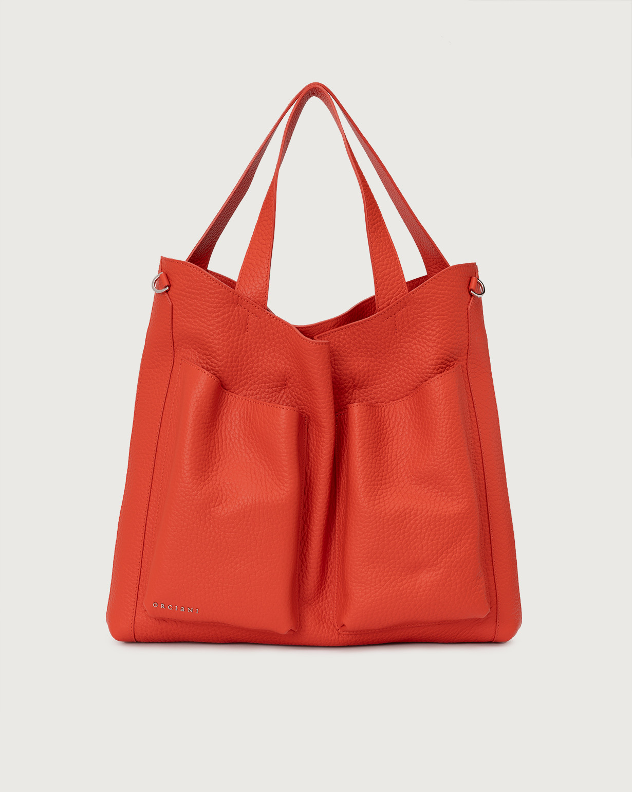 Handbag ORCIANI Woman color Orange