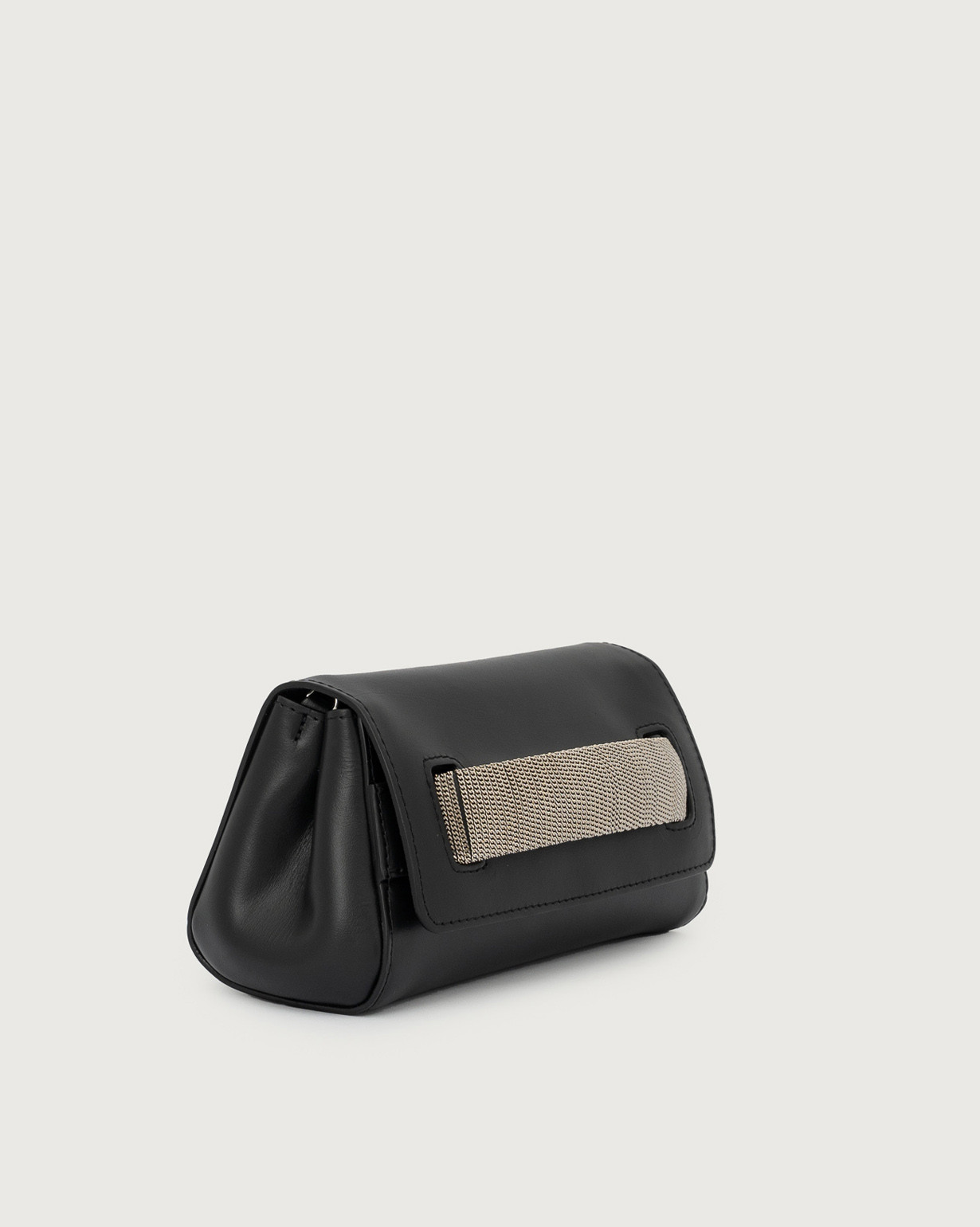 Gallery Bag - Nappa Leather - White Crane - Onyx Crane