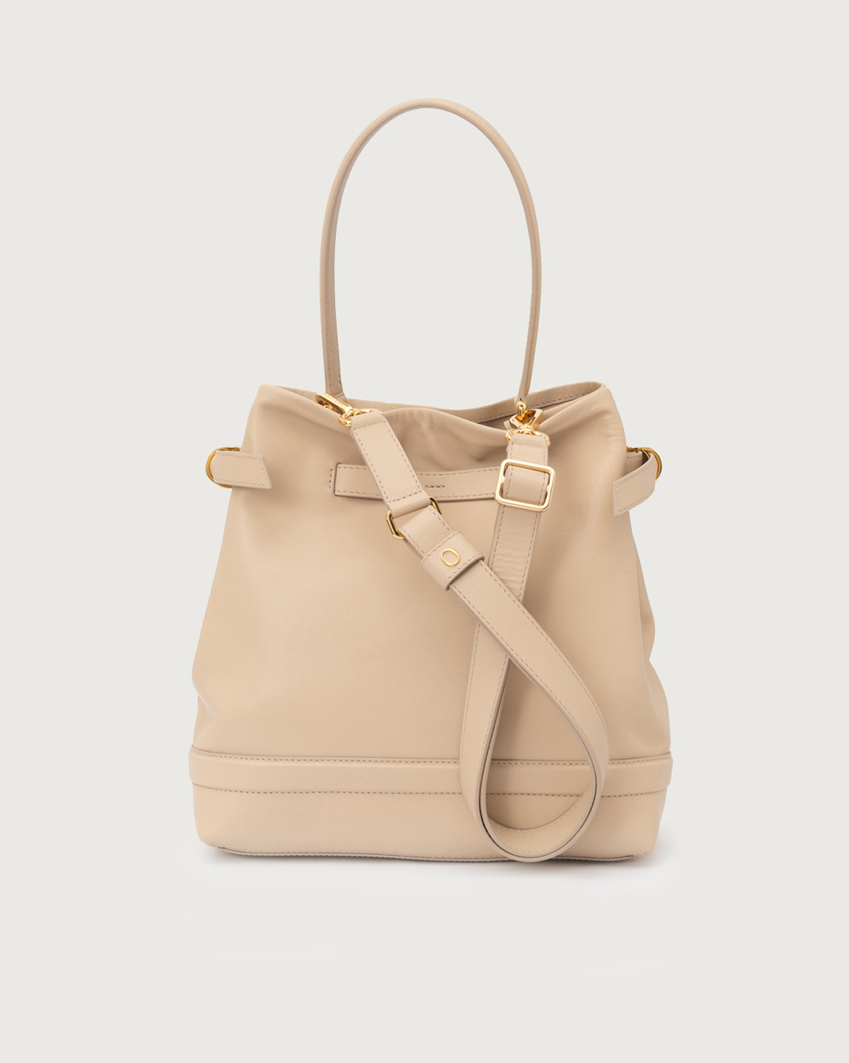 Ivory bucket bag clearance
