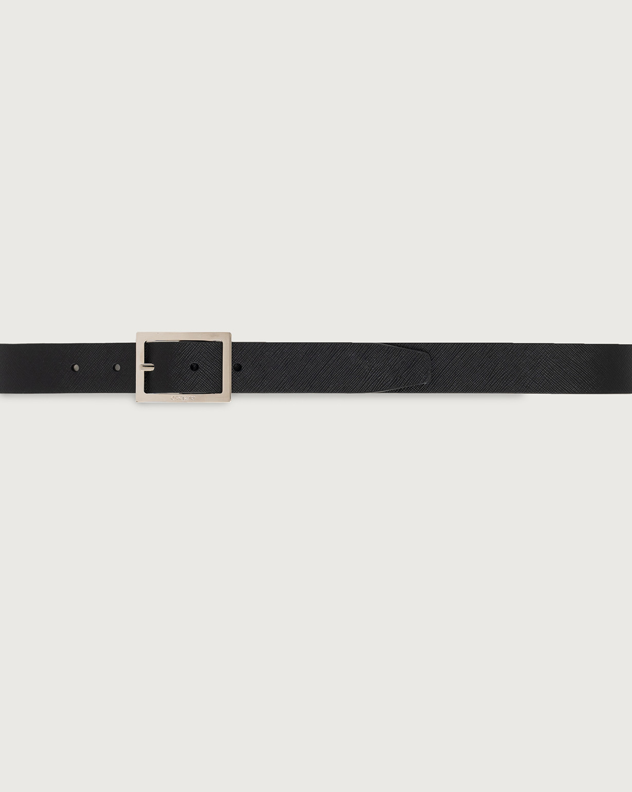 ORCIANI Saffiano Double reversible leather belt 3 cm. , color