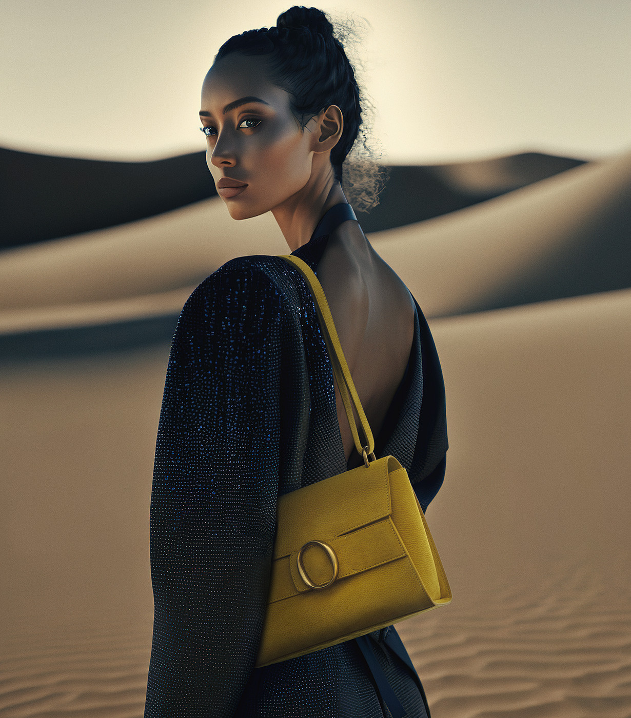 Ofelia Nabucco nubuck leather shoulder bag