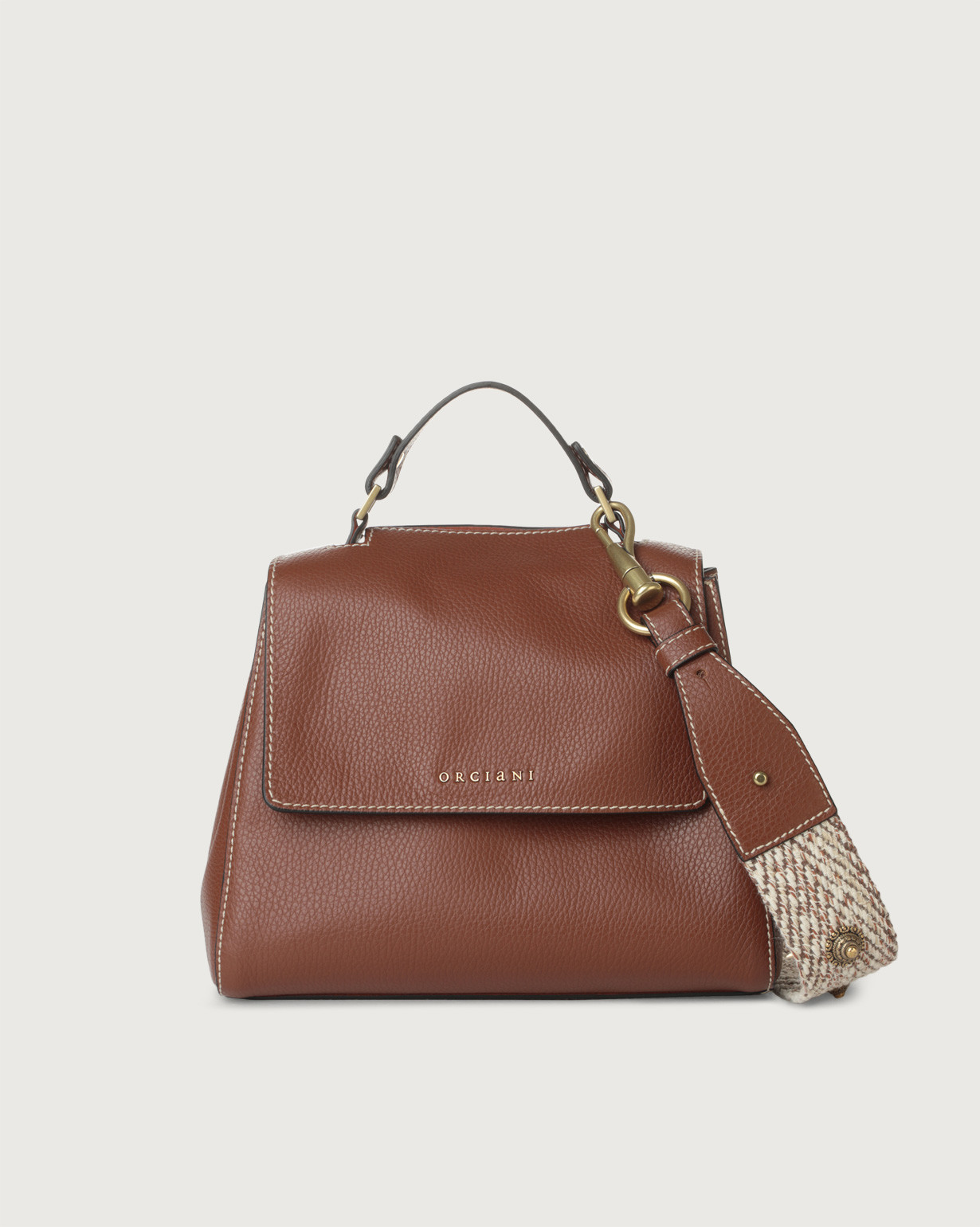 Sveva Fanty small leather handbag with strap