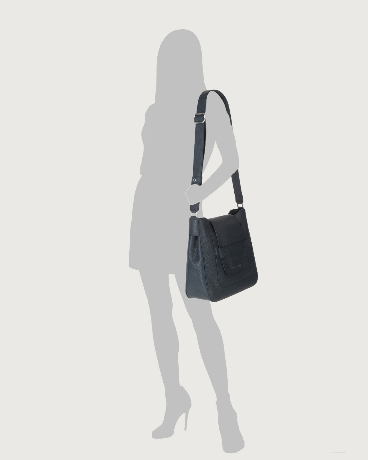 Handbag ORCIANI Woman color Navy