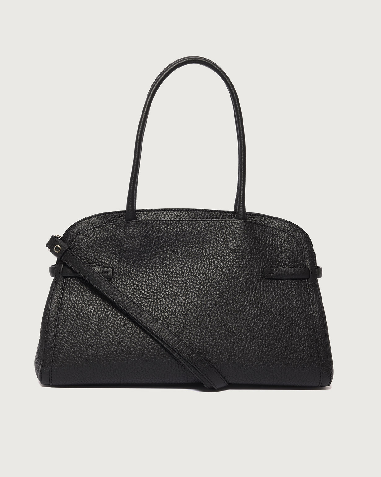 ORCIANI Aura Soft Large grained leather shoulder bag with strap ORCIANI Aura Soft Large grained leather shoulder bag with strap