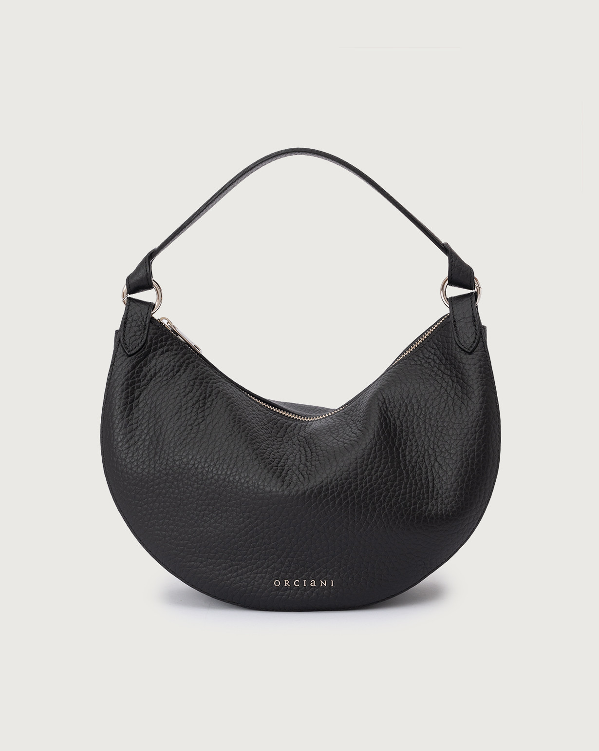 【PORTERNA】Resti Big Shoulder Bag ORCIANI Dumpling Soft Midi leather shoulder bag with strap