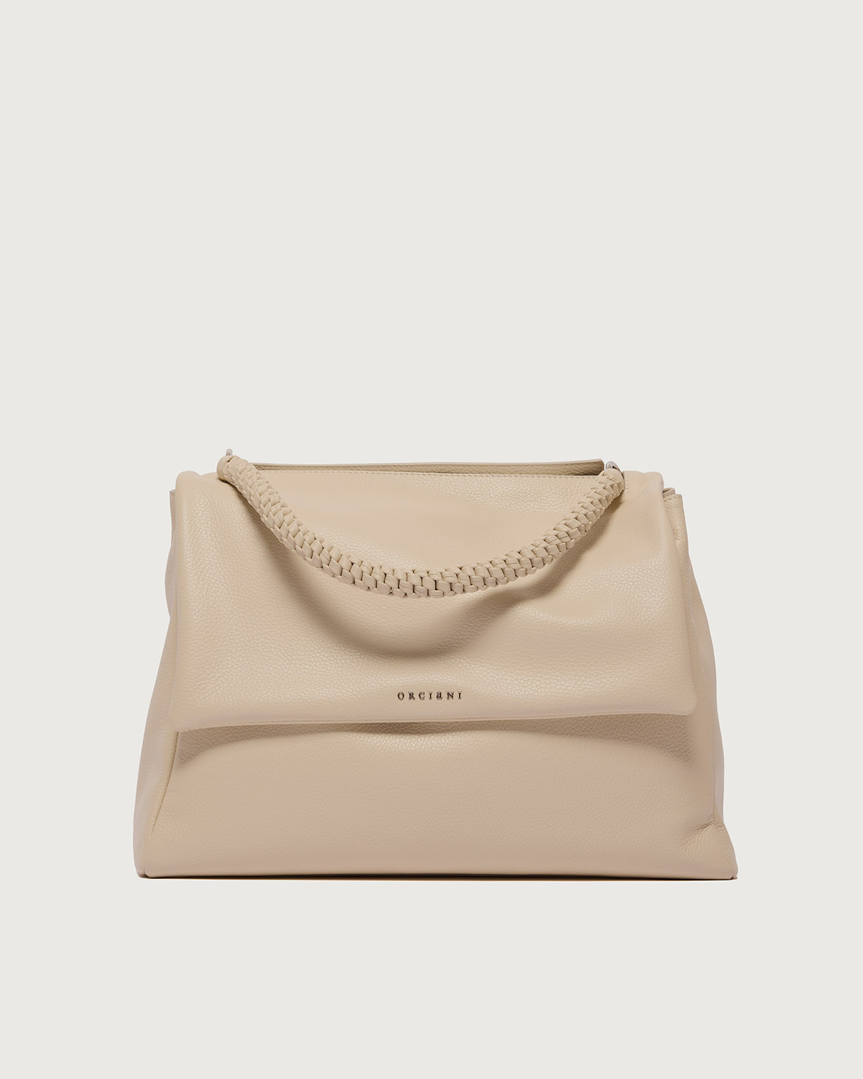 バンビー！！ ORCIANI Sveva XL Sense Scooby leather shoulder bag with strap