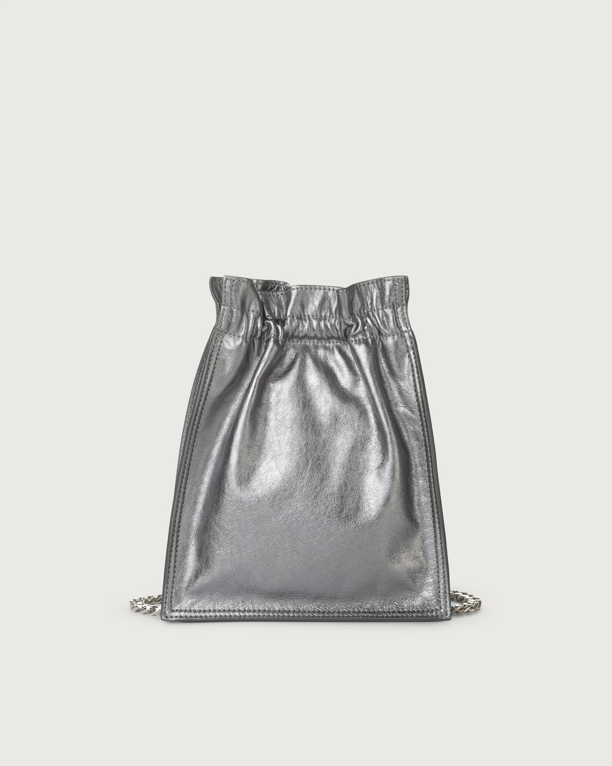 ハンドバッグ ORCIANI Woman Handbag Leather B02185SCB CUO ORCIANI Petit Pepita leather mini pouch bag with shoulder