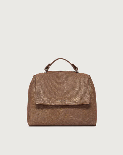 ORCIANI Dumpling Soft leather mini bag with strap. , color