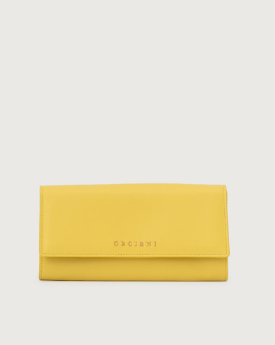 Nappa leather envelope wallet