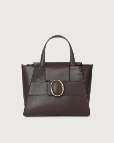 Ofelia Wild medium leather handbag with strap