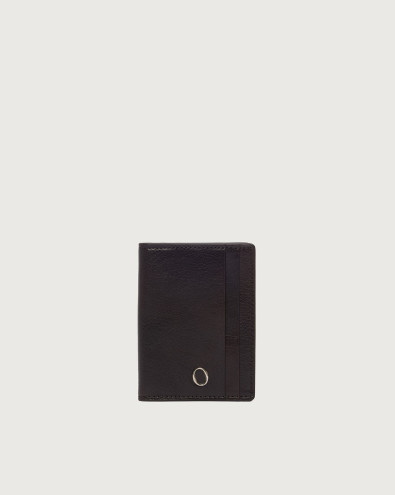 Lagoon leather Bifold Card Case
