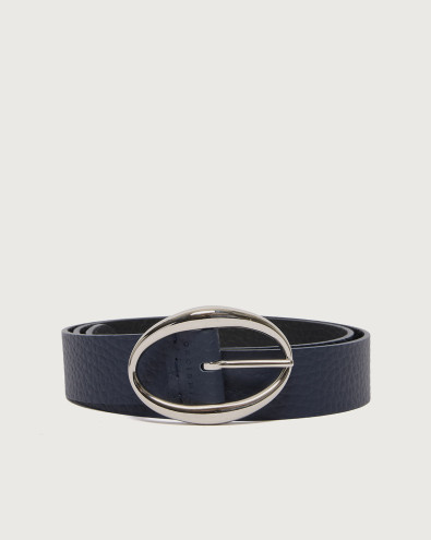 Soft Double leather belt 3 cm