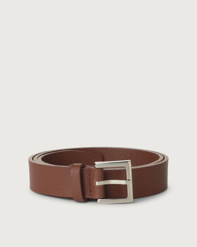 Micron leather belt 3 cm