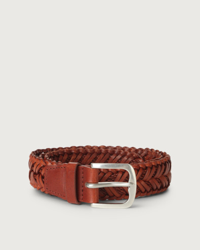 Coloring leather belt