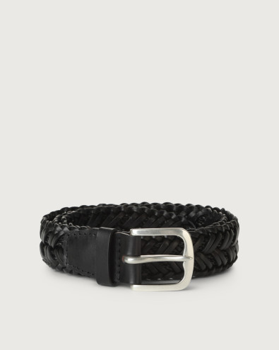 Coloring leather belt