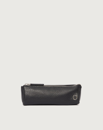 Micron leather key pouch