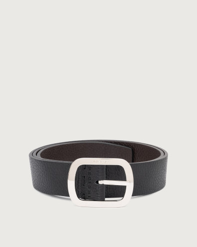Dollaro Double leather belt 3,5 cm