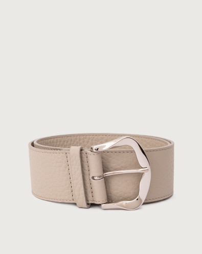 Soft leather belt 5 cm