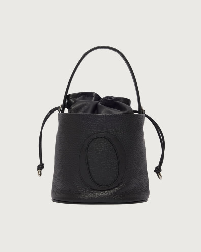 Her-O Soft Small leather bucket bag