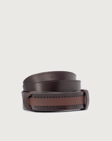 Bull Soft leather NoBuckle belt