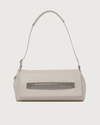 Gossip Longuette Alba Chain leather shoulder bag