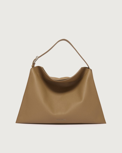 Trinity Soft Large grainder leather shoulder bag