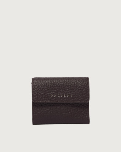 Small Flap Soft leather wallet